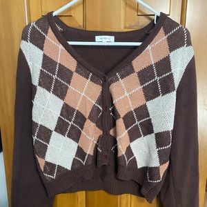 Argyle Sweater, Size L, BETTER BE (brand)